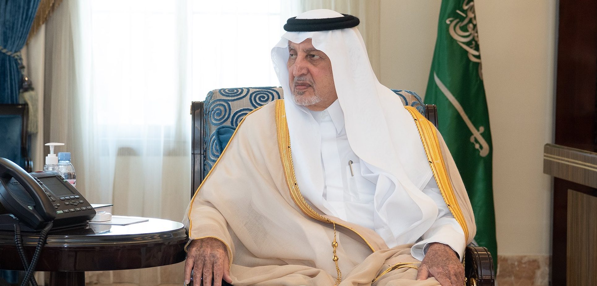 الأمير خالد الفيصل يستقبل رئيس المحكمة الجزائية بجدة