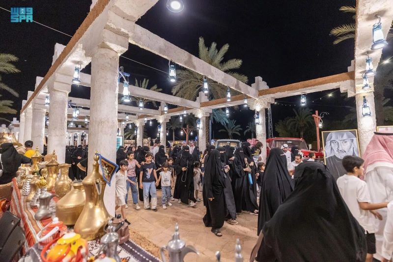 أكثر من 25 ألف زائر لفعاليات بيت حائل منذ انطلاقته